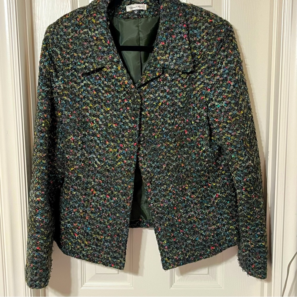 Yvonne & Marie women’s multicolored blazer size 12